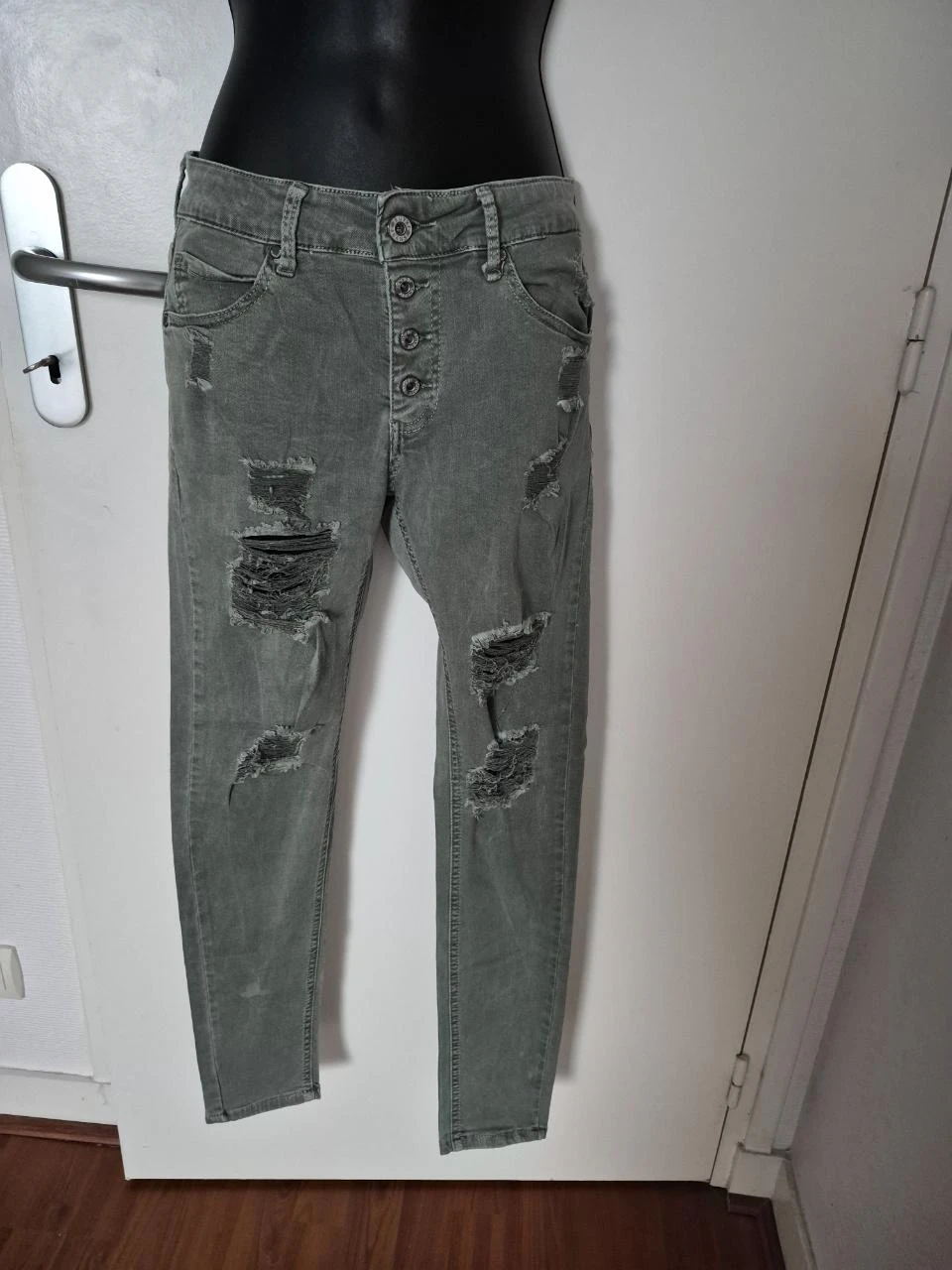 Jean de color caqui - Talla XS - Muy buen estado – photo 6